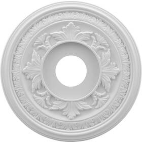 Cmp16ba Ekena Millwork Baltimore Ceiling Medallion 16 Inch Od Unfinished