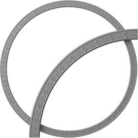 Crk87ab Ekena Millwork 7.29 Ft. Unfinished Aberdeen Ceiling Ring Kit