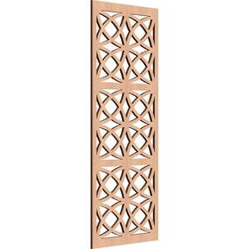 Walw18x45x0375lonal Ekena Millwork 17 3/8 Inch W X 44 H T London Decorative Fretwork Wood Wall Panels Alder