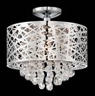 El-50100 Mount Crystals Lite Type G9 Semi-flush 50wx4 Jcd Source Chrome