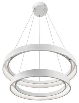 83199 Elan Kichler / - White Led Fornello 2 Tier Chandelier
