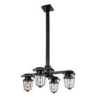 Ele.1451d24bk Elegant Lighting 1451d24bk Kingston Pendant 848145008631