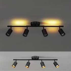 64000166 Electric 30 Inch 4-light Track Lighting With 7w Led Integrated Night Light