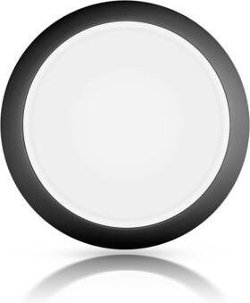 Cdr830a-691-bk-08 Electric Inc 8 Inch Led Round Dimmable Flush Mount Ceiling Light 30w 2000 Lumens 6000k Clea