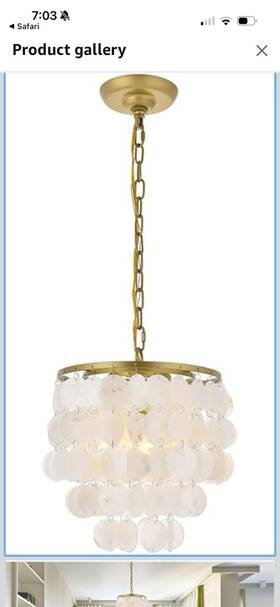 Ld5050d10br Elegant Lighting Living District Selene Mid-century Metal Pendant Brass White