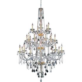 V7825g43g Elegant Lighting V7825g43g/rc Verona Foyer Pendant Gold