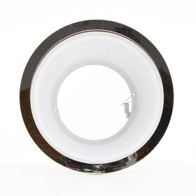 V8005g31c Elegant Lighting V8005g31c/rc Nora Ntm-31c 2pk 6 Inch Br/par30 Stepped Baffle With Plastic Ring White/chrome