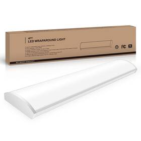 Elephant Depot 977944880279 4ft Led Wraparound Light Fixture 48 Inch Kitchen Lighting Fixtures Ceiling