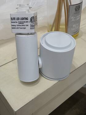 Elite 848070089804 Lighting Et-led-343-1000l-dimtr-120-30k-90-fl Led Architecture Track Head