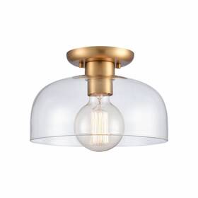Style-6.5 Elk Home 89954/1 Brewer - 1 Light Semi Flush Mount In Farmhouse