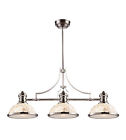 66415-3 Elk Island Nickel - Polished Light Lighting Billiard Fixture