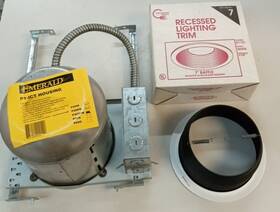 Emerald 761249000120 P1 Ict Construction Recessed Lighting Cans And Trim Ring
