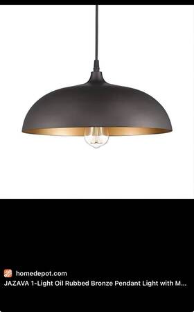 1901m-orb Emliviar Jazava 14 Inch Industrial Farmhouse Pendant Light Oil Rubbed Bronze