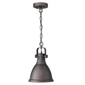 4054m-orb Emliviar Farmhouse Ceiling Pendant Light 8 Inch Vintage Hanging With Dome Shade