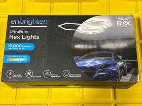 Enbrighten 030878857260 Ultrabrite Hex Lights 16pack 16.5 Inch /1.45ft Integrated Led Strip New