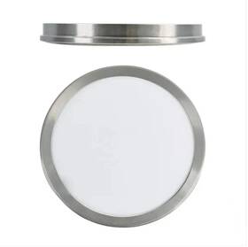 1783628 Energetic 14 Inch Led Flush Mount Light Brushed Nickel