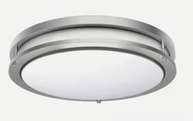 1782166 Energetic Lighting 14 Inch Led Flush Mount Light Fixture Open Box