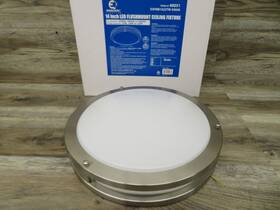 E3fmb1522tw-93050 Energetic Lighting 14 Inch 3-watt Brushed Nickle Led Light