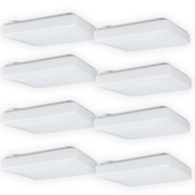E3sfmas12d-803050-8p Energetic Lighting Led 9-inch 12w Selectable Cct Square