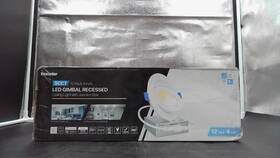 Ensenior 769044650106 - 12 Pack Gimbal Led Recessed Light White