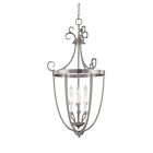 3p-80202-6-69 Entry Pewter Foyer House Savoy Lantern Three-light