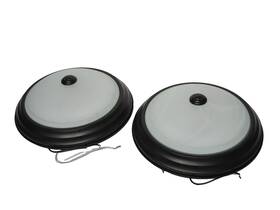 Evled502-34 Envirolite 11 Inch Ceiling Light Flush Mount Oil Rubbed Bronze Qty 2