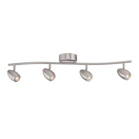 Evt101727b-35 Envirolite 2.6 Ft. Brushed Nickel Integrated Led Hardwired Track Lighting Kit 4