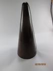 Ep96036-102sn Lighting Mini Pendant Amber Lava Glass Shade