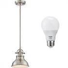 Er1508bn Quoizel Emery 1-light Mini-pendant-nickel 611728208342