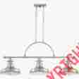 Er353bn Quoizel Island Chandelier Brsh Nikl 3lts Light New 611728208359
