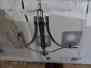 Es1612esa Es1612sba Nickel Chandelier Hampton Model Brushed Sheldon 3-light Bay