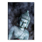 Eshm2320 34165668 East Urban Home Buddha With Smoke Symbol Photographic Print