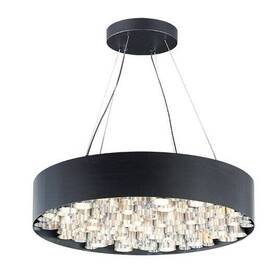 E32787-bkal Et2 Contemporary Lighting Pipes 30 Inch Led Pendant 117watts 3000k New