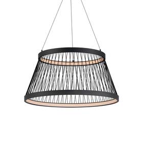 E20983-bk Et2 E20983 Loom 2 Light 32 Inch W Led Pendant - Black
