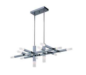 E22515-90pc Et2 Crossroads 14-light 42 Inch Polished Chrome Pendant Led Light - Used