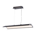 E24333-bkpc Et2 Glider 1-light 10.25inch Wide Black Polished Chrome Pendant Light