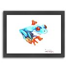 Eunh2053 33288829 East Urban Home Frog Framed Oil Painting Print 190692365829