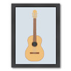 33425751 Eunh6516 East Urban Home Guitar Framed Graphic Art