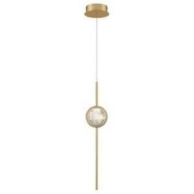 39463-029 Eurofase Lighting Barletta - 7w 1 Led Pendant In Posh And Luxe Modern Style 4.75 Inches Wide By