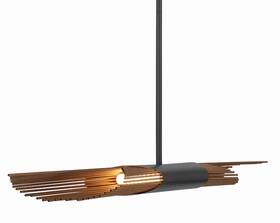 43866 Eurofase Lighting Umura 49 Inch W Led Abstract Linear Pendant