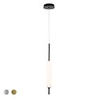 37237-011 Eurofase Lighting Cumberland 5.25 Inch 10w 1 Led Pendant Black Finish