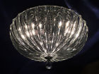 23223-011 Eurofase Mount Waterford Crystal Aurora 3 Flush Transitional Era Light