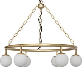 Euroluxhome 686259466738 Small Modena Chandelier-antique Brass Elegance