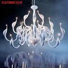 Europeancandle001 European Candle China Crystal Led Swan Chandeliers Ceiling Bedroom Living