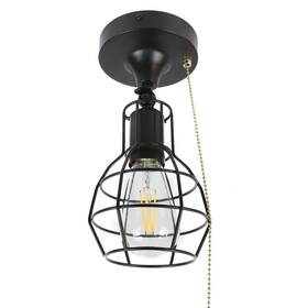Xbd001 Evahom 2-in-1 Ceiling Light And Wall Sconce With Adjustable Pull Chain Industrial Ce