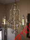 F2478 Oxidized Chandlier 60bz Murray Bronze Feiss Valentina