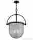 F2565 Mercury Troy Lighting 4 Light Pendant Old Iron