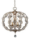 F2741-3bus Feiss Burnished Silver Leila 014817479386