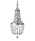 F2811-6pn Feiss Malia Light Inch Polished Nickel Mini Chandelier