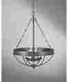 F2828 Chandelier 6gbz 6 Bulb In Grecian Bronze Finish